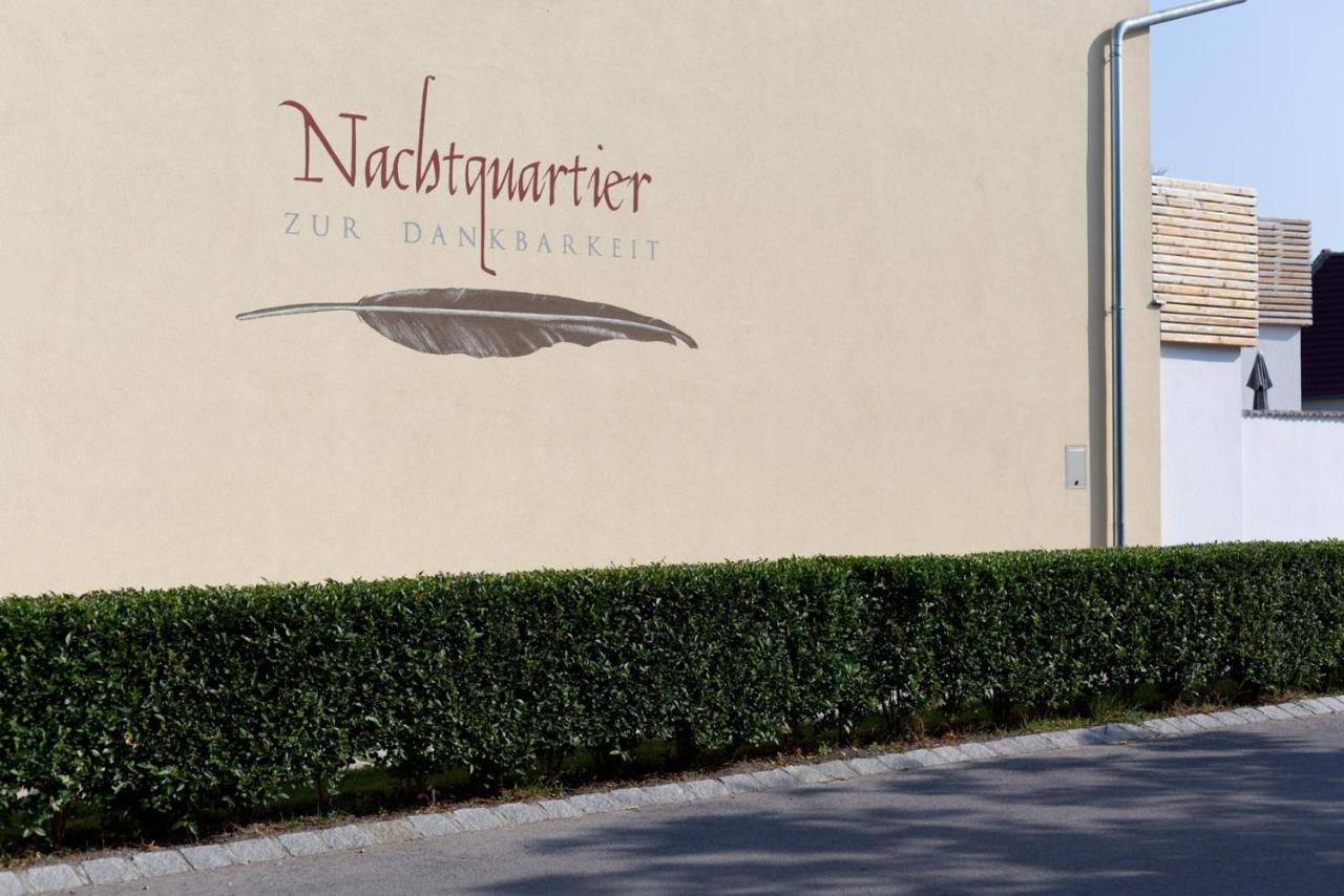 Apartament Nachtquartier Zur Dankbarkeit Podersdorf am See Zewnętrze zdjęcie